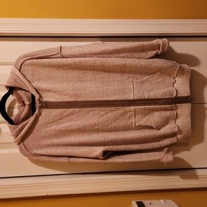 Free People In Bloom Knit full zip Hoodie Sz Small